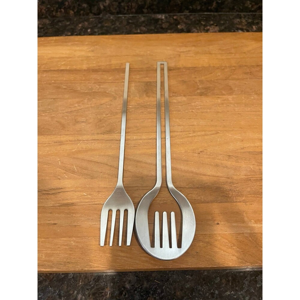Fred INSET Salad Servers by Hoefel DANISH Minimalism